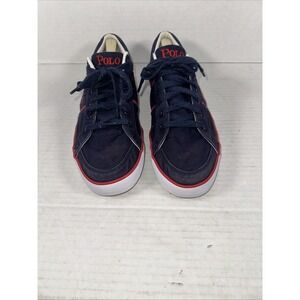 Polo Ralph Lauren Men's Bolingbrook Shoe -‎ Navy Red White Size 12 D